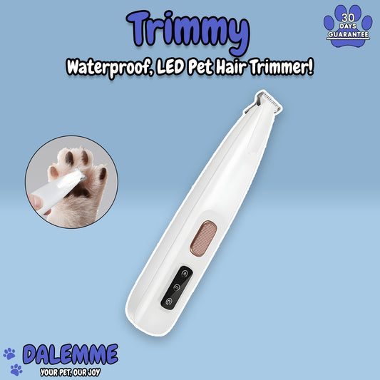 Trimmy | Waterproof, LED Pet Hair Trimmer