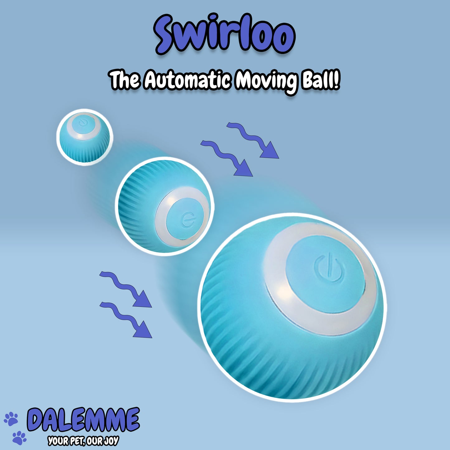 Swirloo | The Automatic Moving Ball