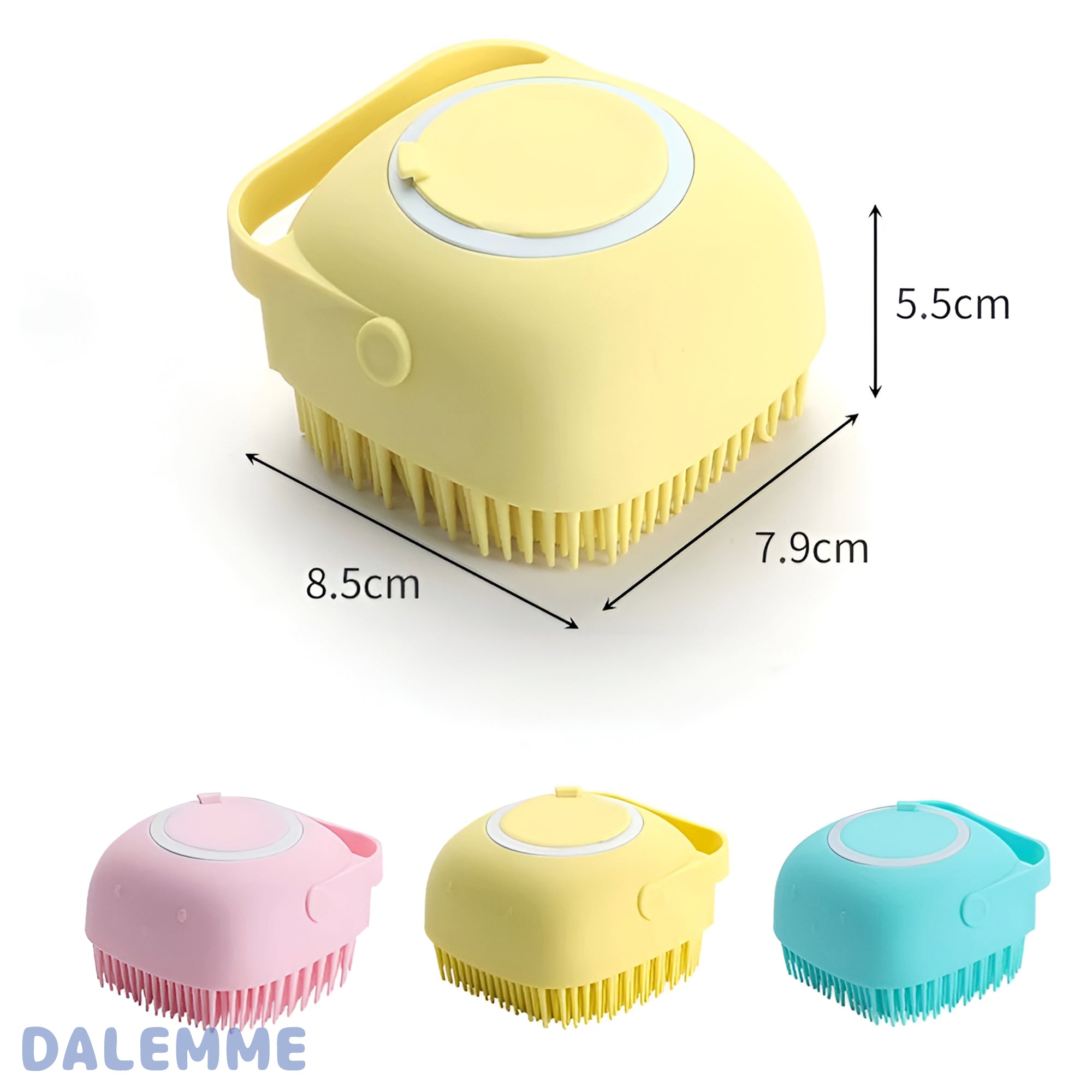 BrushBuddy™ | 2-in-1 Pet Bathing Brush & Shampoo Dispenser