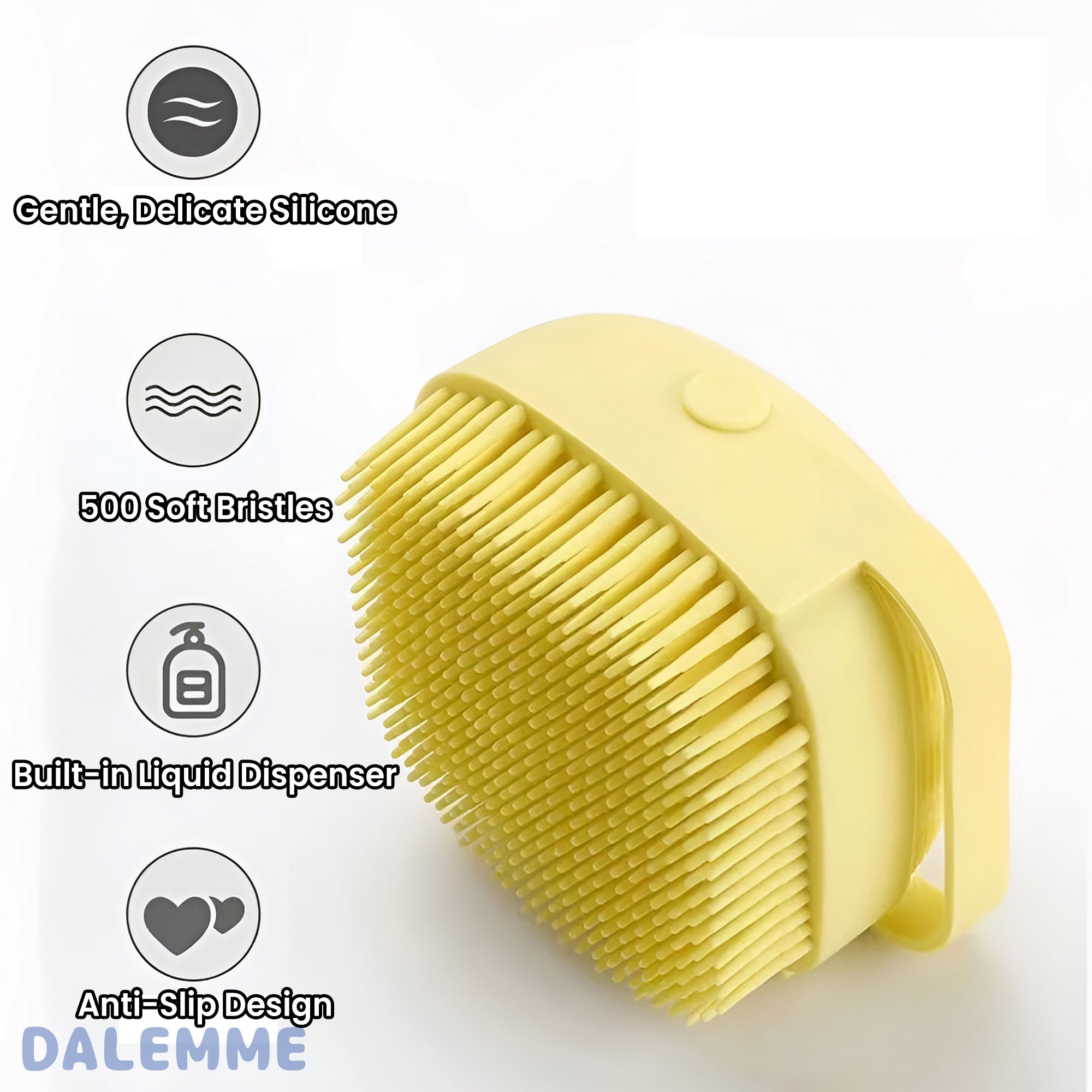 BrushBuddy™ | 2-in-1 Pet Bathing Brush & Shampoo Dispenser