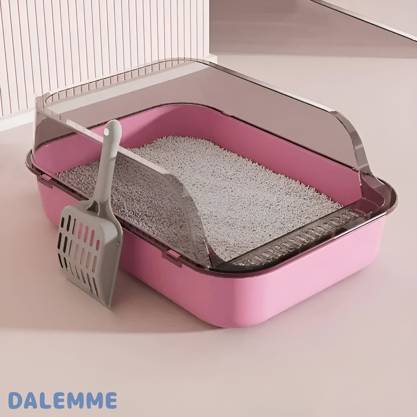 Cozy Cat Litter Sandbox™ | Litter Box + Scoop For Cats