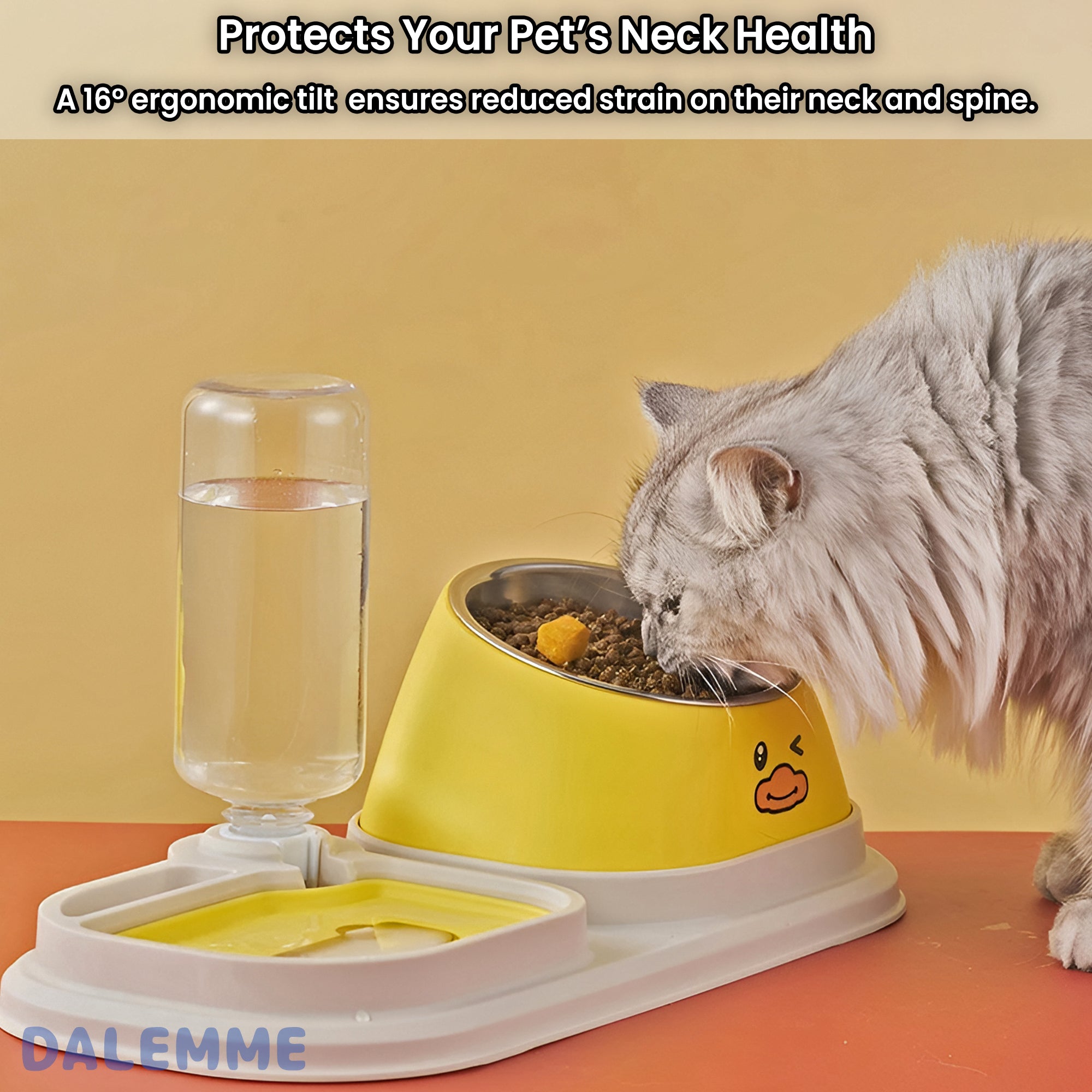 The Feeding Station™ | 3 in 1 Food & Water Station For Cats And Dogs