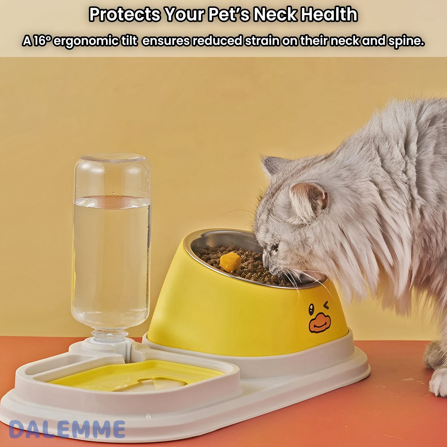 The Feeding Station™ | 3 in 1 Food & Water Station For Cats And Dogs