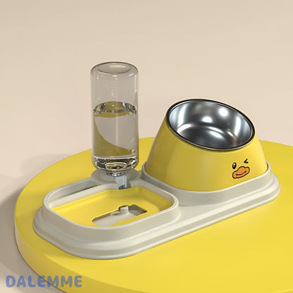 The Feeding Station™ | 3 in 1 Food & Water Station For Cats And Dogs