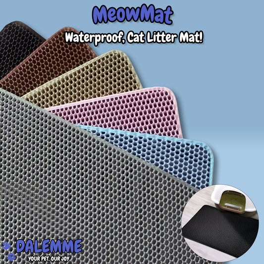 MeowMat™ | Waterproof, Cat Litter Mat