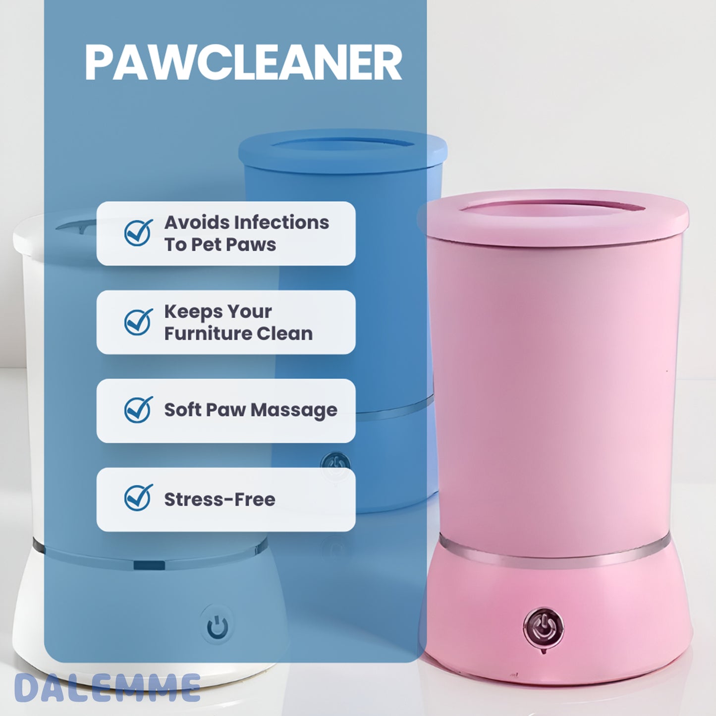 Pawcleaner™ Pro | Effortlessly Clean Muddy Paws With Ease