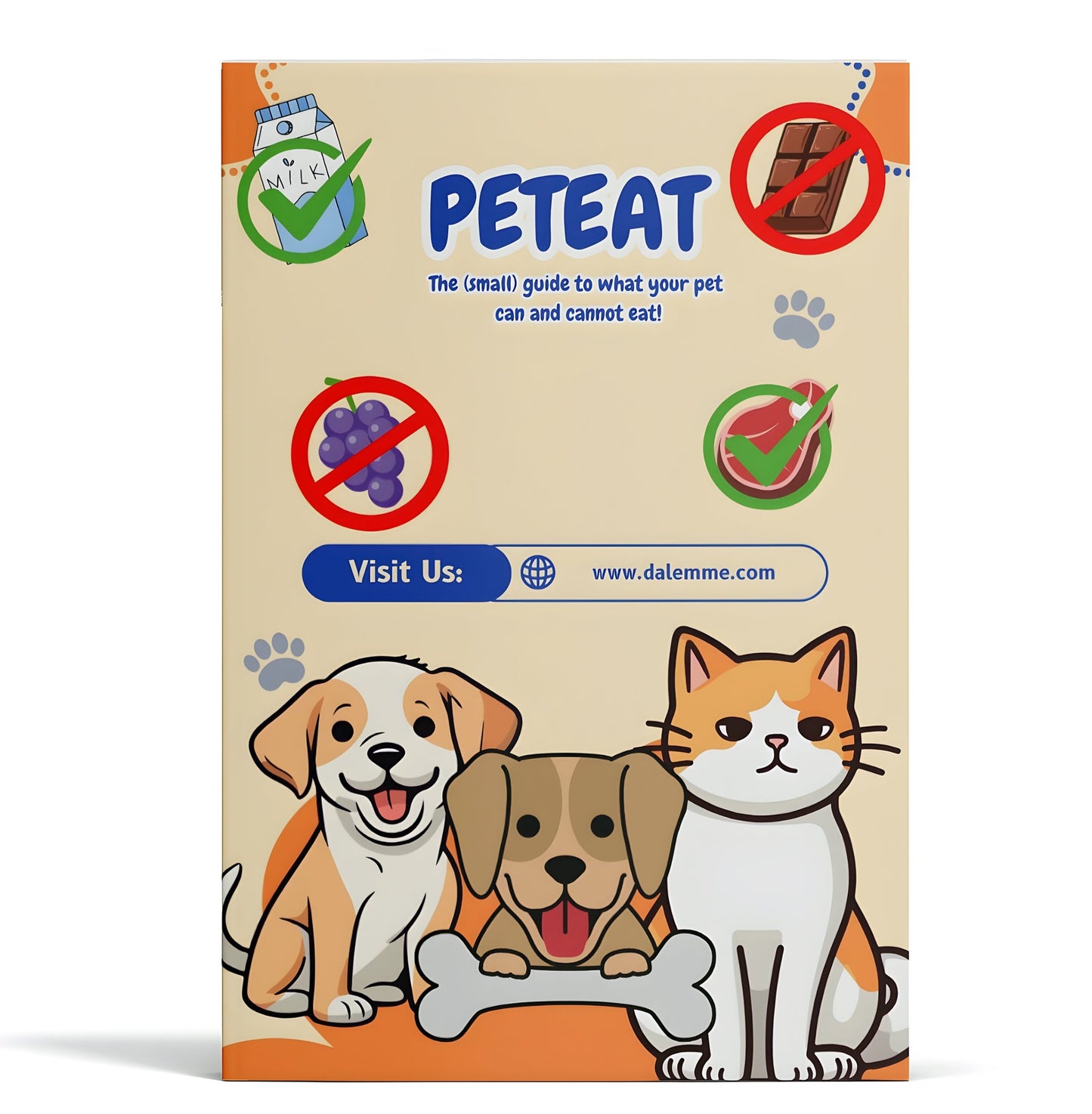 Peteat | The Small Guide To What Your Pet Can And Cannot Eat!