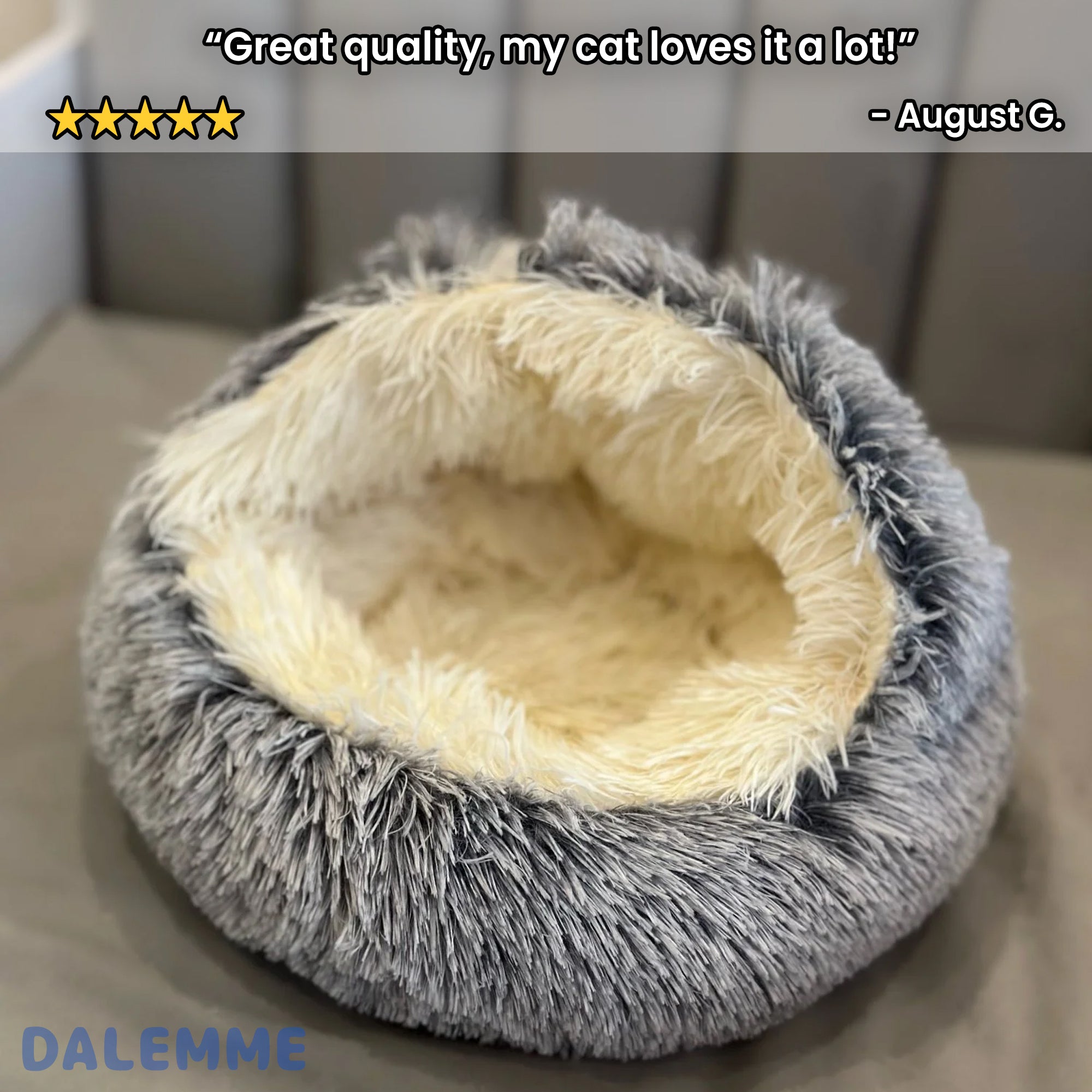 Snuggly™ | Warm, Cozy Bed For Dogs & Cats